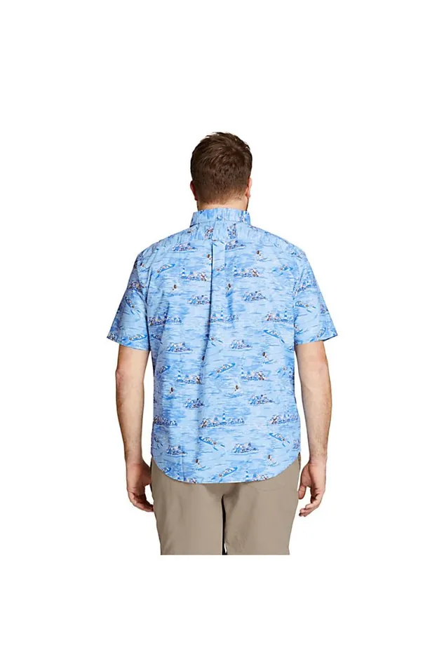 Lands039 End Casual Shirts Men Big And Tall Traditional Fit Short Sleeve Essential Lightweight Poplin Deep Sea Navy Mini Floral Lands039 End Casual Shirts Men Big And Tall Traditional Fit Short Sleeve Essential Lightweight Poplin Deep Sea Navy Mini Floral