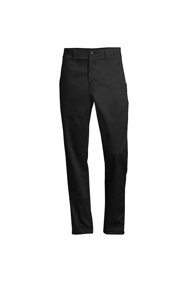 Lands039 End Chinos and Casual Pants Men Big Traditional Fit Plain Front Chino Pants Black Lands039 End Chinos and Casual Pants Men Big Traditional Fit Plain Front Chino Pants Black