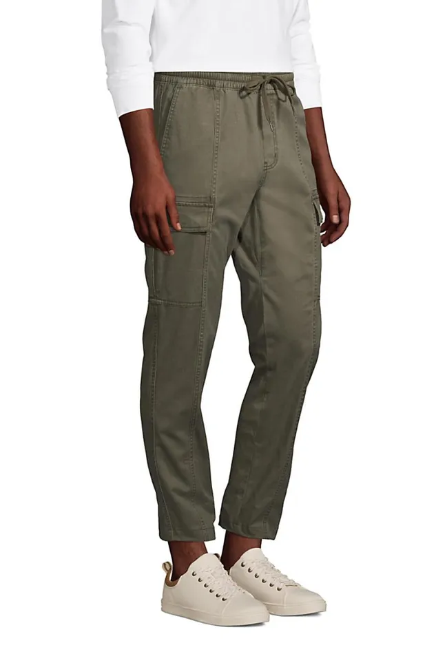 Lands039 End Chinos and Casual Pants Men Slim Fit Cotton Tencel Cargo Jogger Pants Ultimate Gray Lands039 End Chinos and Casual Pants Men Slim Fit Cotton Tencel Cargo Jogger Pants Ultimate Gray