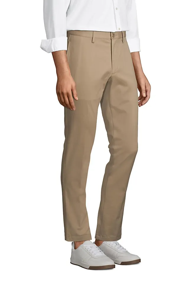 Lands039 End Chinos and Casual Pants Men Slim Fit Plain Front No Iron Chino Pants Radiant Navy Lands039 End Chinos and Casual Pants Men Slim Fit Plain Front No Iron Chino Pants Radiant Navy