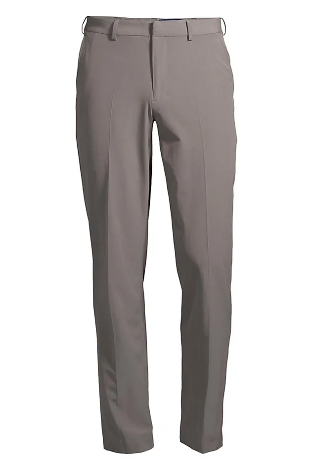 Lands039 End Chinos and Casual Pants Men Traditional Fit Performance Packable Dress Pants Medium Gray Lands039 End Chinos and Casual Pants Men Traditional Fit Performance Packable Dress Pants Medium Gray