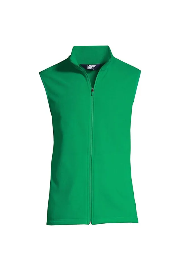 Lands039 End Coats and Jackets Men Big Thermacheck 100 Fleece Vest Vibrant Clover Lands039 End Coats and Jackets Men Big Thermacheck 100 Fleece Vest Vibrant Clover