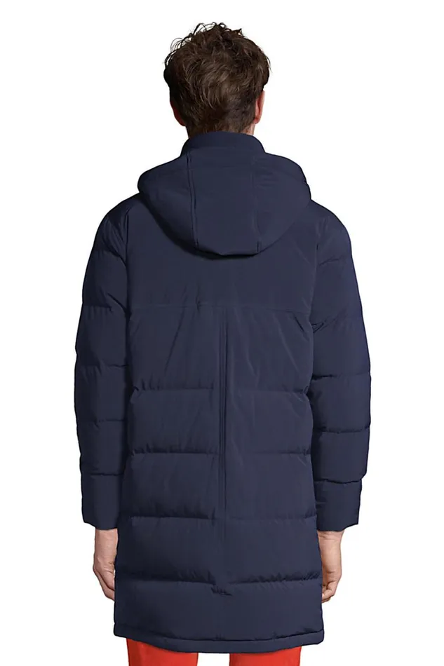 Lands039 End Coats and Jackets Men Down Duffle Coat Radiant Navy Lands039 End Coats and Jackets Men Down Duffle Coat Radiant Navy