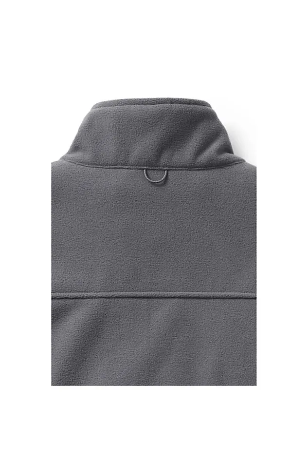 Lands039 End Coats and Jackets Men Marinac Fleece Vest Arctic Gray