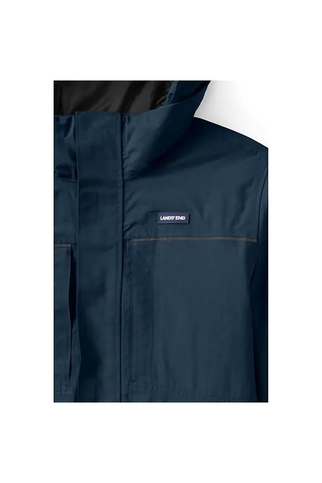 Lands039 End Coats and Jackets Men Squall Waterproof Insulated Winter Stadium Coat Radiant Navy Lands039 End Coats and Jackets Men Squall Waterproof Insulated Winter Stadium Coat Radiant Navy