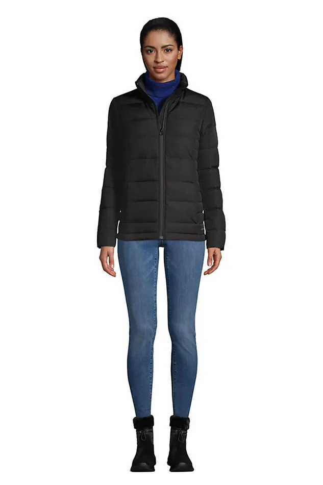 Lands039 End Coats and Jackets Women 600 Down Winter Puffer Jacket Black Lands039 End Coats and Jackets Women 600 Down Winter Puffer Jacket Black
