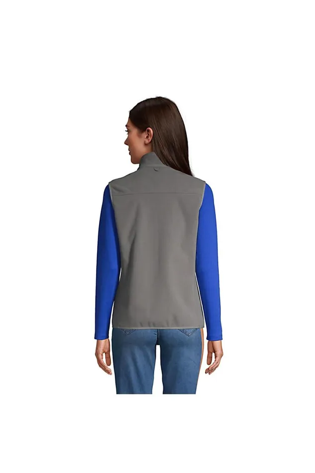 Lands039 End Coats and Jackets Women Marinac Fleece Vest Arctic Gray Lands039 End Coats and Jackets Women Marinac Fleece Vest Arctic Gray