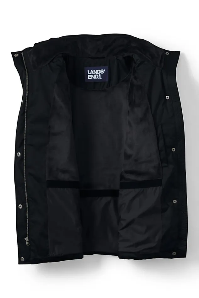 Lands039 End Coats and Jackets Women Plus Size Insulated Plush Jacket Black Lands039 End Coats and Jackets Women Plus Size Insulated Plush Jacket Black