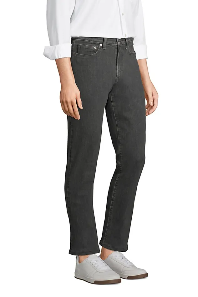 Lands039 End Jeans Men Straight Fit Comfortfirst Jeans Washed Black Lands039 End Jeans Men Straight Fit Comfortfirst Jeans Washed Black