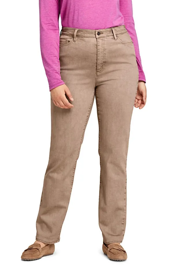 Lands039 End Jeans Women Plus Size High Rise Straight Leg Jeans 8211 Color Toasted Rye Lands039 End Jeans Women Plus Size High Rise Straight Leg Jeans 8211 Color Toasted Rye
