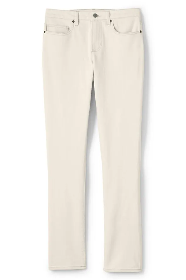 Lands039 End Jeans Women Plus Size Mid Rise Straight Leg Jeans 8211 White Natural Lands039 End Jeans Women Plus Size Mid Rise Straight Leg Jeans 8211 White Natural