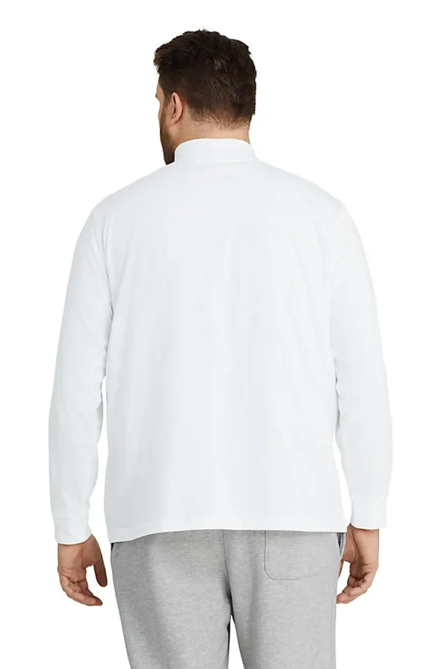 Lands039 End Knit Tops and Tees Men Big and Tall Supert Mock Turtleneck Compass Red Lands039 End Knit Tops and Tees Men Big and Tall Supert Mock Turtleneck Compass Red
