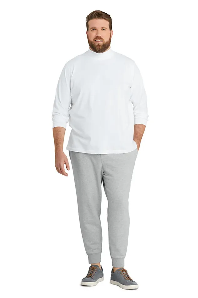 Lands039 End Knit Tops and Tees Men Big and Tall Supert Mock Turtleneck Compass Red Lands039 End Knit Tops and Tees Men Big and Tall Supert Mock Turtleneck Compass Red