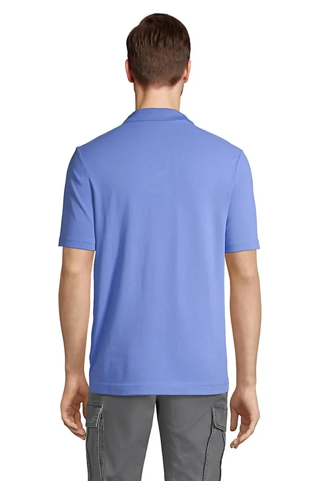 Lands039 End Polo Shirts Men Short Sleeve Basic Mesh Polo Shirt Vibrant Clover Lands039 End Polo Shirts Men Short Sleeve Basic Mesh Polo Shirt Vibrant Clover