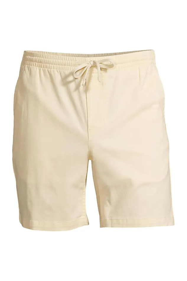 Lands039 End Shorts Men Big 7 Inch Comfortfirst Knockabout Deck Shorts Golden Candle Light Lands039 End Shorts Men Big 7 Inch Comfortfirst Knockabout Deck Shorts Golden Candle Light