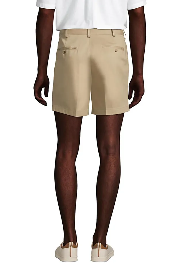 Lands039 End Shorts Men Comfort Waist 6 Inch No Iron Chino Shorts Radiant Navy Lands039 End Shorts Men Comfort Waist 6 Inch No Iron Chino Shorts Radiant Navy