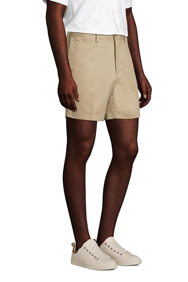 Lands039 End Shorts Men Comfort Waist 6 Inch No Iron Chino Shorts Radiant Navy Lands039 End Shorts Men Comfort Waist 6 Inch No Iron Chino Shorts Radiant Navy