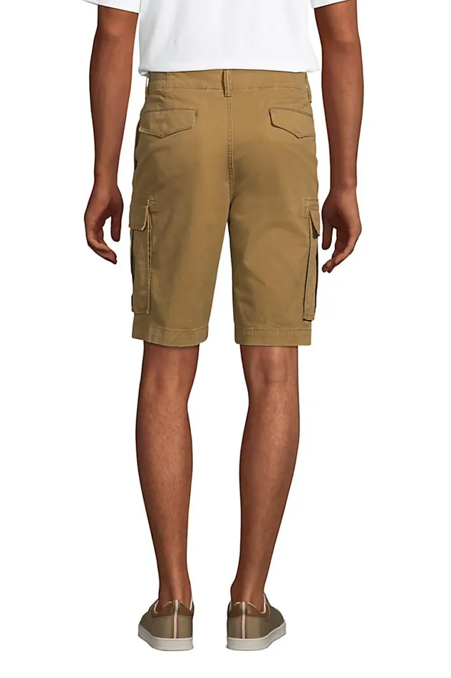 Lands039 End Shorts Men Traditional Fit 105034 Comfortfirst Knockabout Cargo Shorts Ultimate Gray