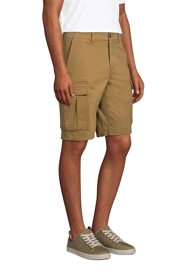 Lands039 End Shorts Men Traditional Fit 105034 Comfortfirst Knockabout Cargo Shorts Ultimate Gray