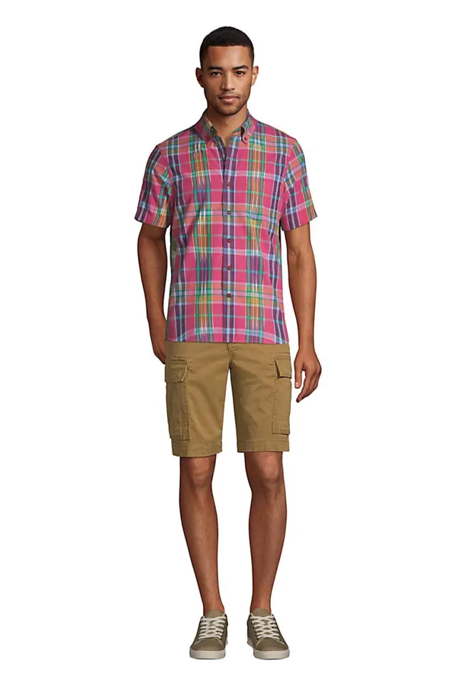 Lands039 End Shorts Men Traditional Fit 105034 Comfortfirst Knockabout Cargo Shorts Ultimate Gray
