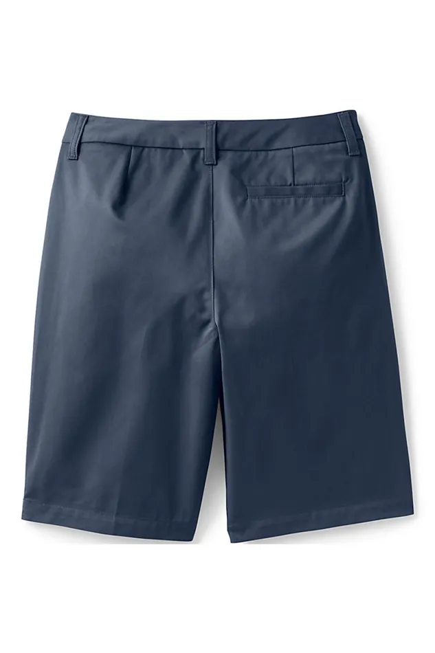 Lands039 End Shorts Women Adaptive Blend Chino Shorts Classic Navy
