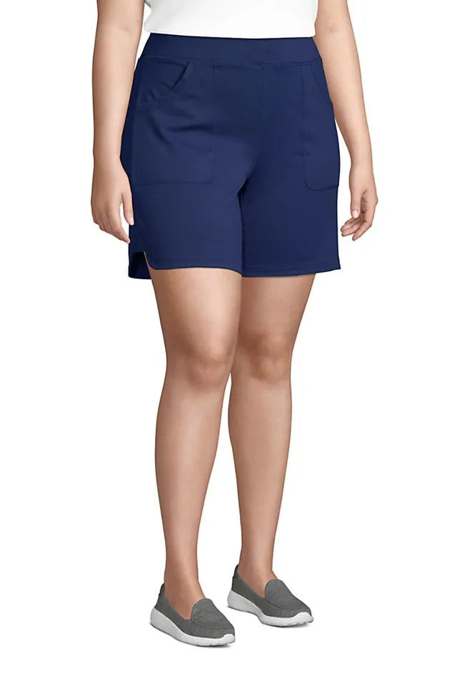 Lands039 End Shorts Women Plus Size Active Pocket Shorts Black Lands039 End Shorts Women Plus Size Active Pocket Shorts Black