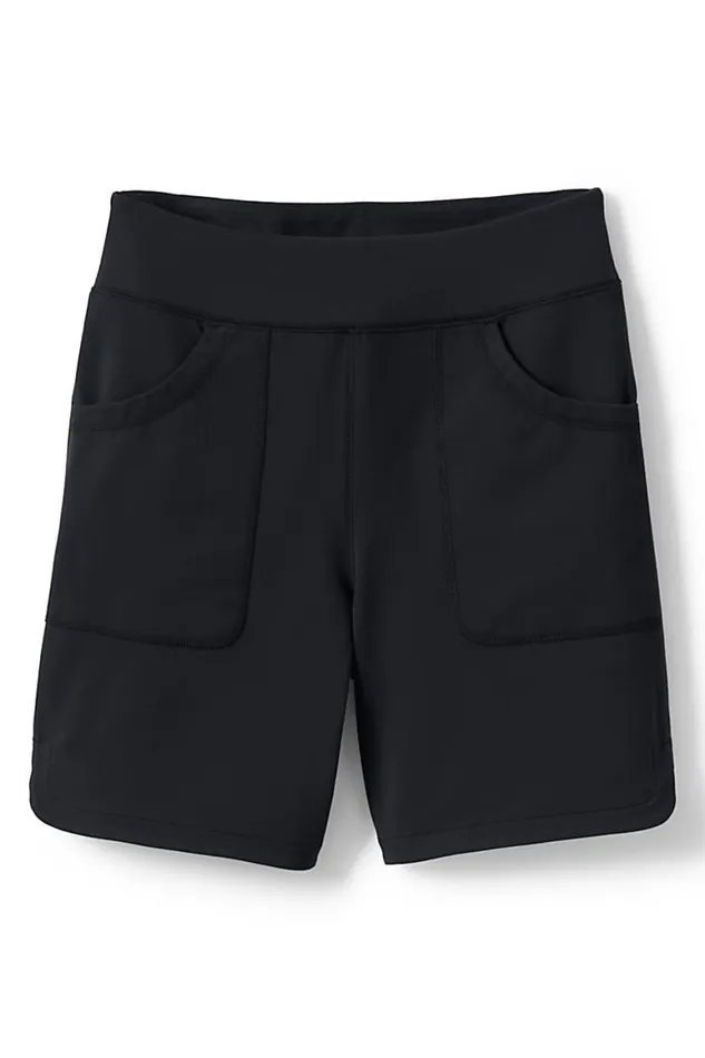 Lands039 End Shorts Women Plus Size Active Pocket Shorts Black Lands039 End Shorts Women Plus Size Active Pocket Shorts Black