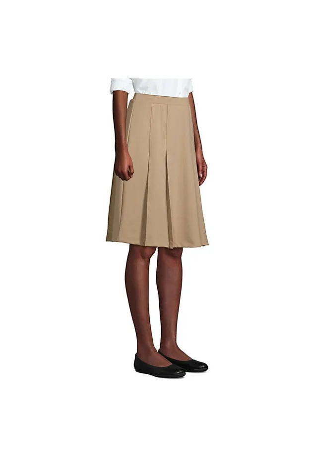 Lands039 End Skirts and Skorts Women Ponte Pleat Skirt Black Lands039 End Skirts and Skorts Women Ponte Pleat Skirt Black