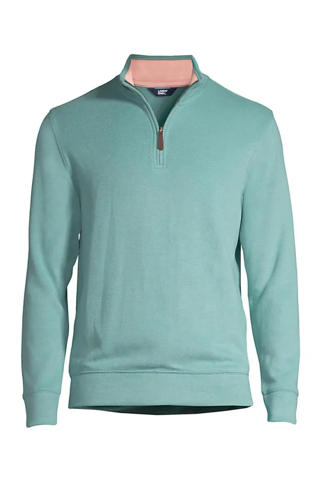 Lands039 End Sweaters Men Big And Tall Bedford Rib Heather Quarter Zip Sweater Teal Shadow Heather Lands039 End Sweaters Men Big And Tall Bedford Rib Heather Quarter Zip Sweater Teal Shadow Heather