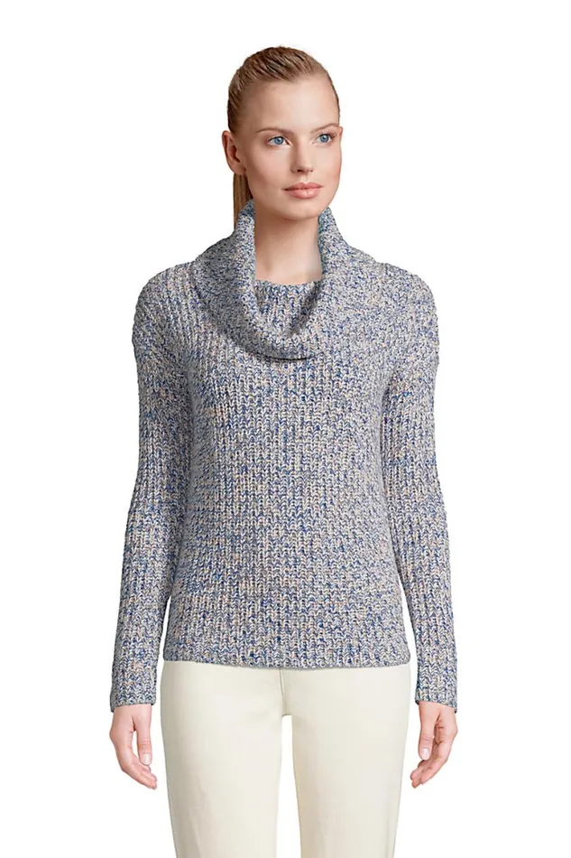 Lands039 End Sweaters Women Cozy Lofty Cowl Neck Sweater Ivory Lands039 End Sweaters Women Cozy Lofty Cowl Neck Sweater Ivory