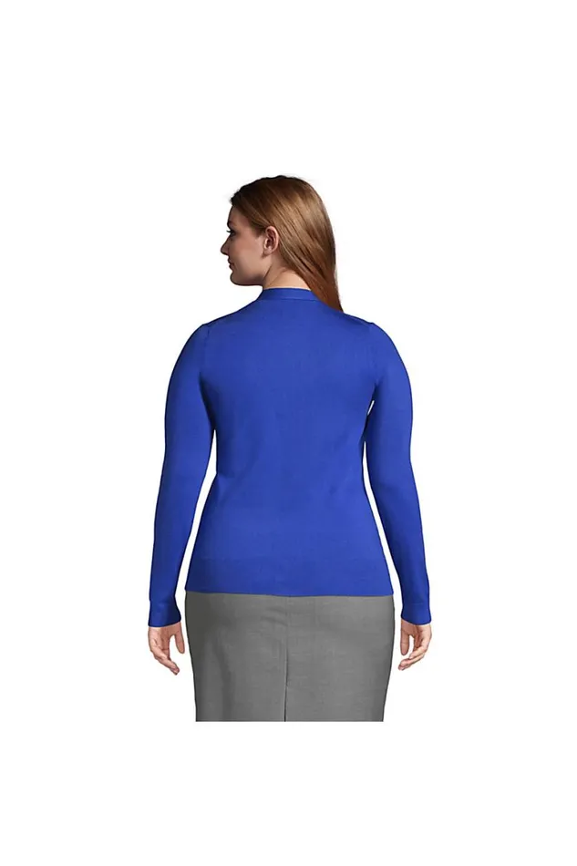Lands039 End Sweaters Women Plus Performance Long Sleeve Vneck Cardigan With Pockets Black Lands039 End Sweaters Women Plus Performance Long Sleeve Vneck Cardigan With Pockets Black