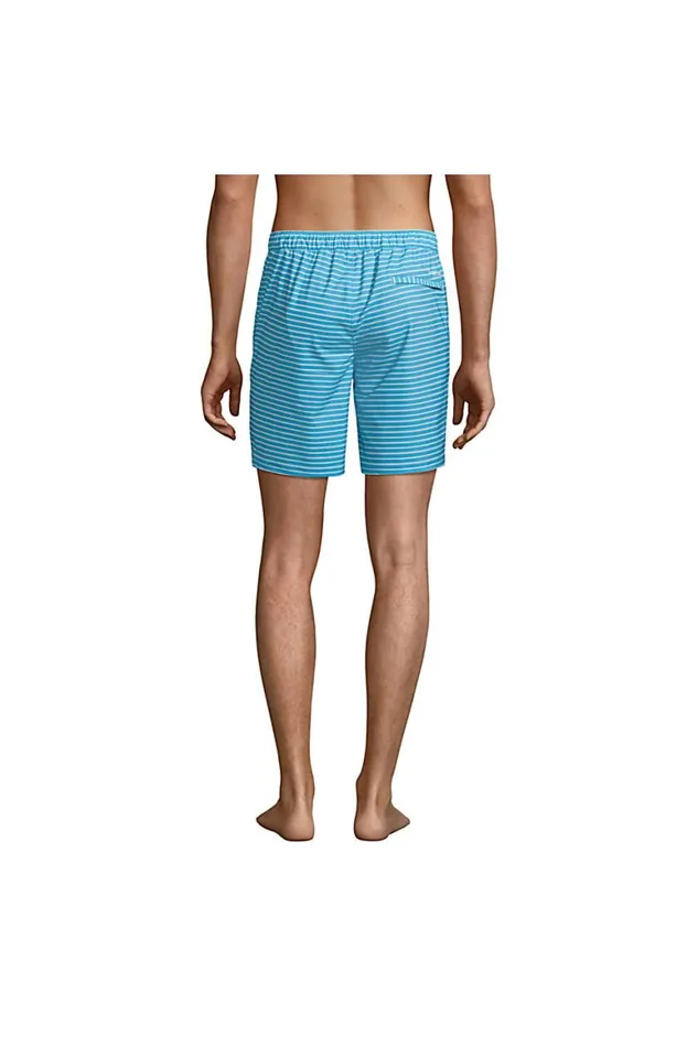Lands039 End Swimwear Men 7034 Sunset Swim Shorts Turquoise Lands039 End Swimwear Men 7034 Sunset Swim Shorts Turquoise