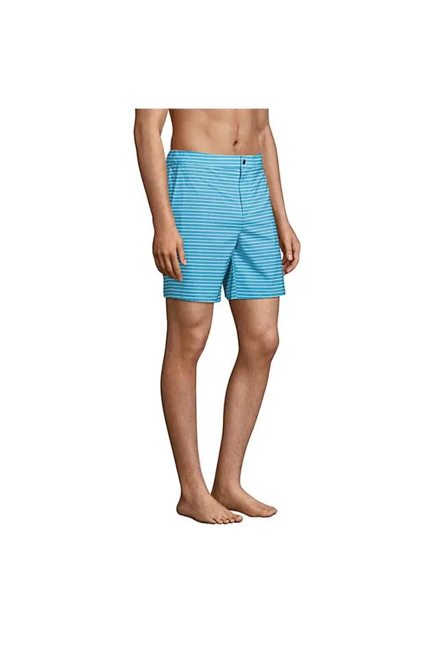 Lands039 End Swimwear Men 7034 Sunset Swim Shorts Turquoise Lands039 End Swimwear Men 7034 Sunset Swim Shorts Turquoise
