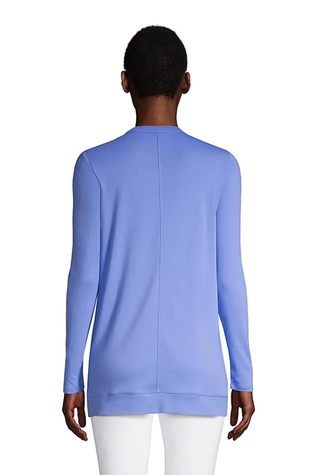 Lands039 End Tunic Tops Women Cotton Polyester Long Sleeve Open Crew Neck Tunic Black Lands039 End Tunic Tops Women Cotton Polyester Long Sleeve Open Crew Neck Tunic Black