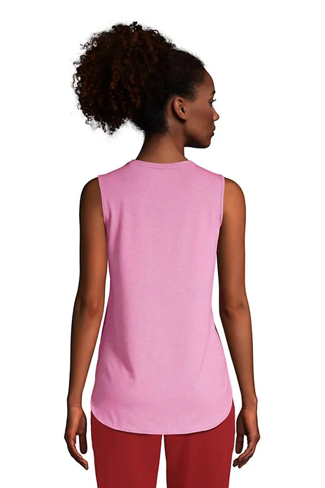 Lands039 End Tunic Tops Women Moisture Wicking Upf Sun Crewneck Tunic Tank Top Soft Tea Rose Pinstripe Lands039 End Tunic Tops Women Moisture Wicking Upf Sun Crewneck Tunic Tank Top Soft Tea Rose Pinstripe