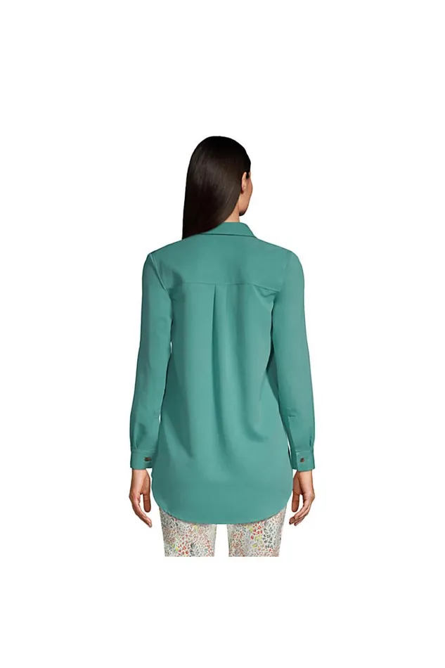 Lands039 End Tunic Tops Women Relaxed Long Sleeve Tunic Top Navy Lands039 End Tunic Tops Women Relaxed Long Sleeve Tunic Top Navy