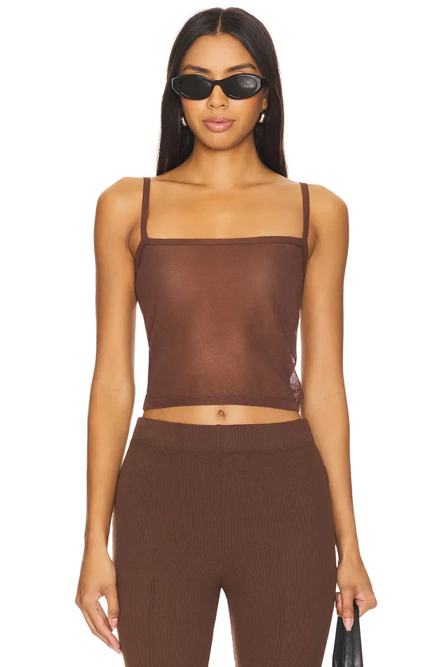 Layla Tank Brown Women Lovers and Friends Tops