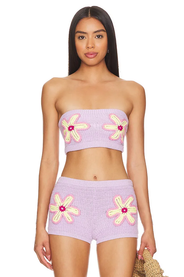 Leah Starfish Top Lavender Women Lovers and Friends Tops