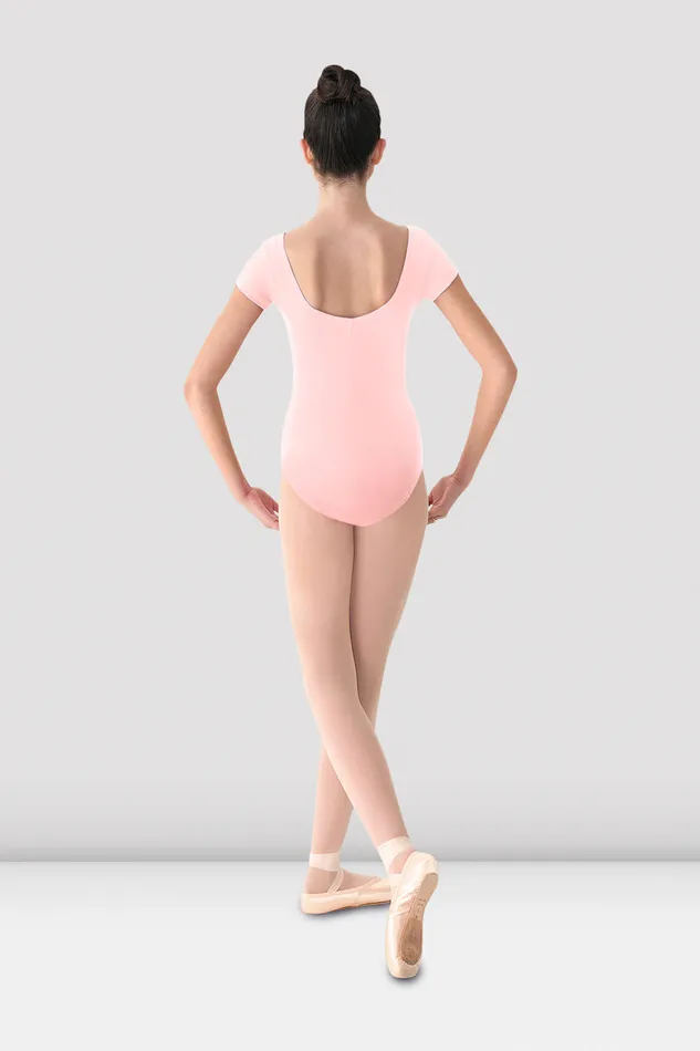 Leotards Girls Mirella Cap Sleeve Leotard Pink Bloch Children
