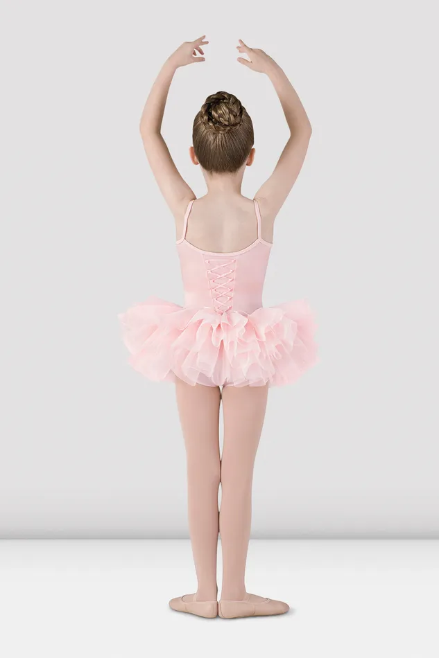 Leotards Girls Mirella Lace Up Back Tutu Dress Pink 8211 Bloch Children