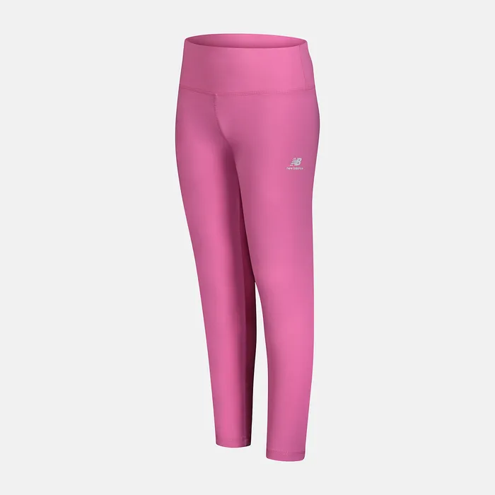 Lifestyle Graphic Legging VIBRANT PINK Kids Bottoms New Balance