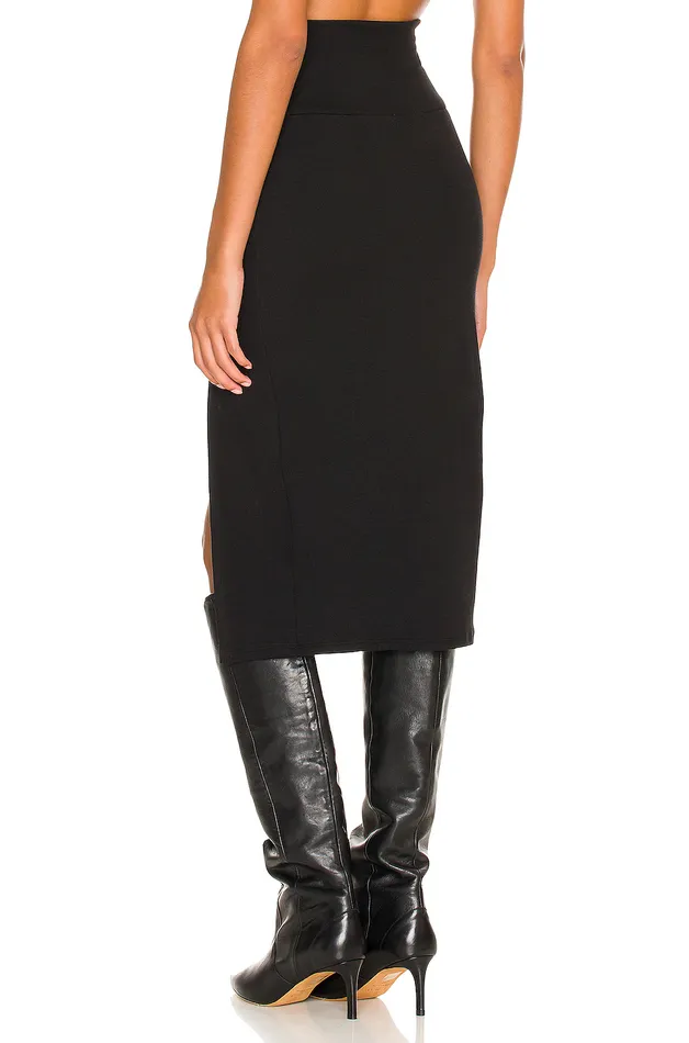 Liv Midi Skirt Black Women Lovers and Friends Skirts Liv Midi Skirt Black Women Lovers and Friends Skirts