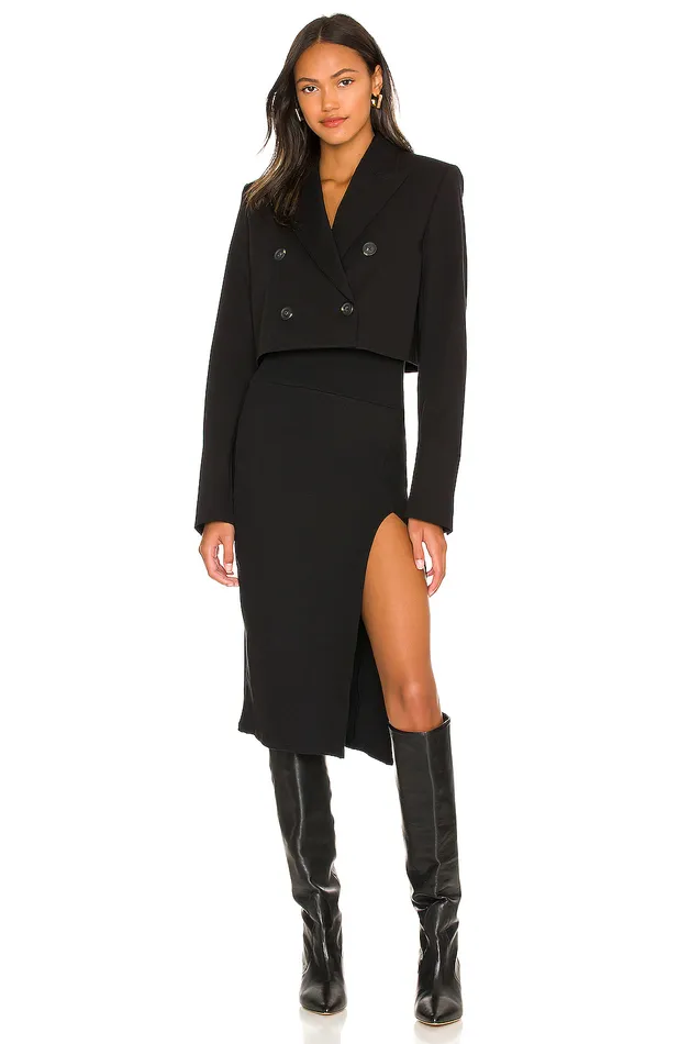 Liv Midi Skirt Black Women Lovers and Friends Skirts Liv Midi Skirt Black Women Lovers and Friends Skirts