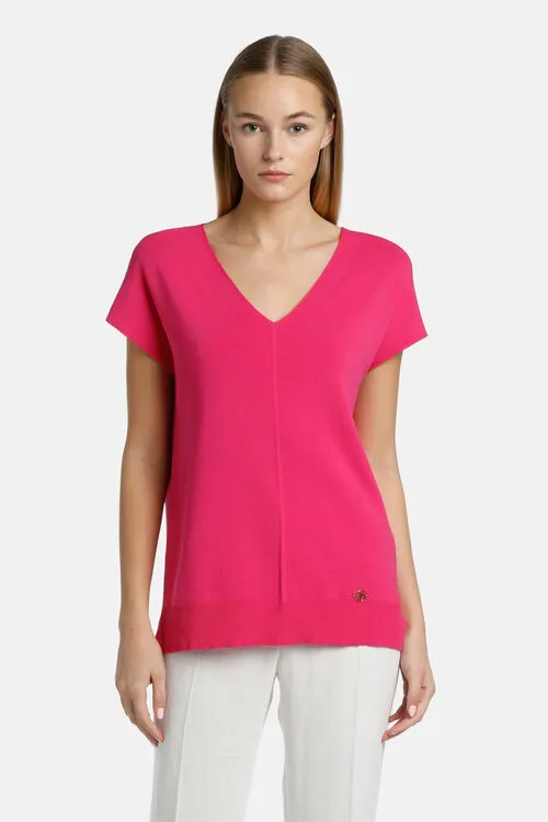 Luisa Spagnoli Caracalla Caracalla Bluette Women Tops and TShirts
