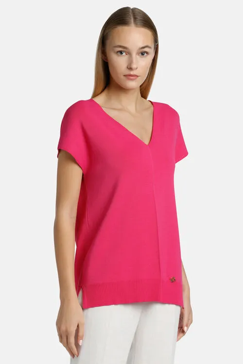 Luisa Spagnoli Caracalla Caracalla Bluette Women Tops and TShirts Luisa Spagnoli Caracalla Caracalla Bluette Women Tops and TShirts