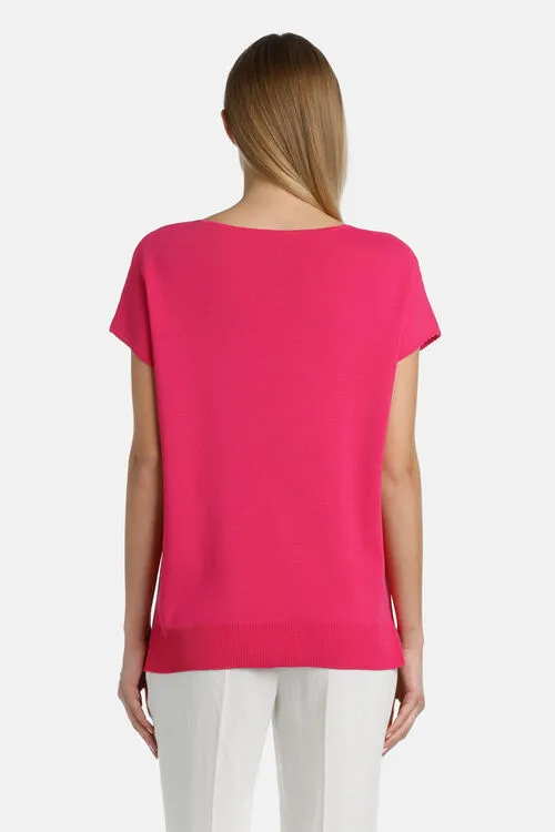 Luisa Spagnoli Caracalla Caracalla Bluette Women Tops and TShirts Luisa Spagnoli Caracalla Caracalla Bluette Women Tops and TShirts