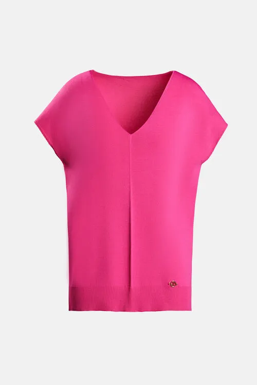 Luisa Spagnoli Caracalla Caracalla Bluette Women Tops and TShirts Luisa Spagnoli Caracalla Caracalla Bluette Women Tops and TShirts