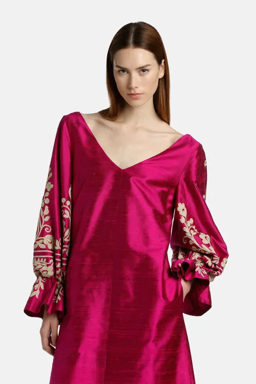 Luisa Spagnoli Formal Dresses Women Pensoso Pensoso Fuchsia Luisa Spagnoli Formal Dresses Women Pensoso Pensoso Fuchsia