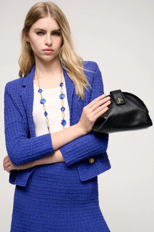 Luisa Spagnoli Ipositano Ipositano BlueGold Women Crossbody bags Luisa Spagnoli Ipositano Ipositano BlueGold Women Crossbody bags