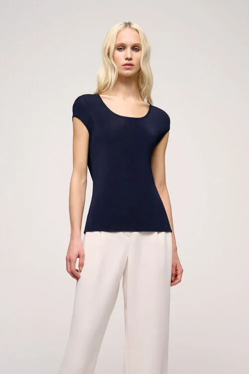 Luisa Spagnoli Tops and TShirts Women Cuma Cuma Blue